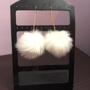 Cottonball Earrings